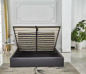 <span class=keywords><strong>Sommier</strong></span> de lit réglable en hauteur avec <span class=keywords><strong>lattes</strong></span> de rangement permettant une personnalisation de l'espace sous le lit pour différentes tailles de conteneurs de rangement - Product Image 6