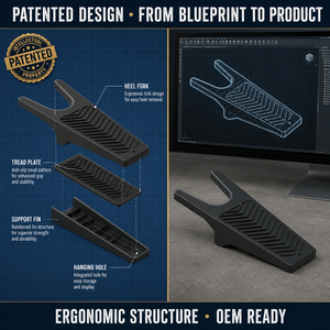 TOBILIN Strumento Ergonomico per Rimuovere Stivali Senza Piegare, Attrezzo per Togliere le <span class=keywords><strong>Scarpe</strong></span> |   Fabbrica OEM - Product Image 6