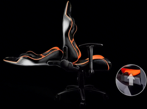 Chaise de bureau pivotante ergonomique à dossier haut <span class=keywords><strong>Cougar</strong></span> avec support lombaire moderne, réglable, pour jeux sur ordinateur, avec appui-tête, pour salon de jeu - Product Image 6