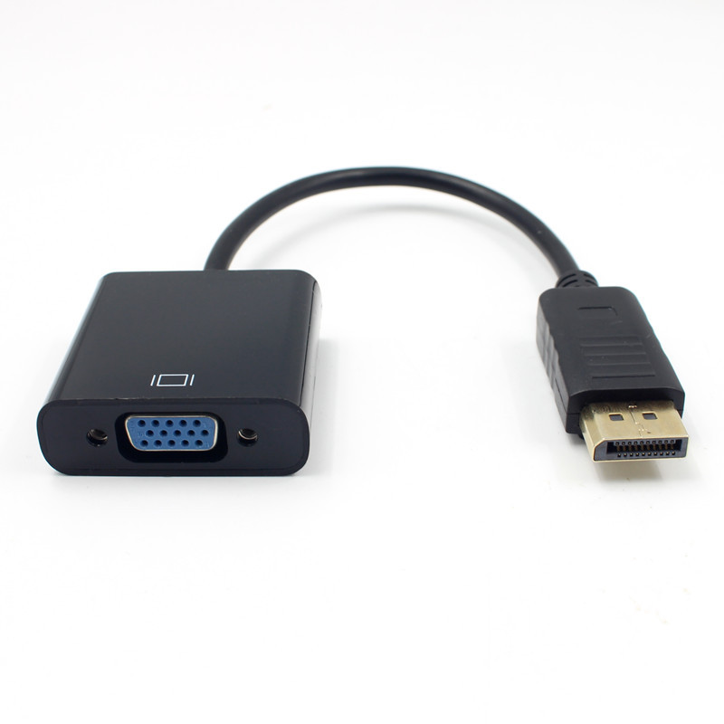 Адаптер displayport 1080p, переходник дисплея, штекер, переходник dp, гнездо, usb, адаптер vga