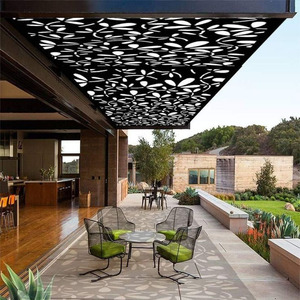Gazebo en métal de jardin imperméable extérieur de couleur personnalisée <span class=keywords><strong>pergola</strong></span> en tôle de <span class=keywords><strong>fer</strong></span> <span class=keywords><strong>forgé</strong></span> bon marché - Product Image 3