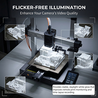 Tablero de luces LED para impresora 3D Anycubic Kobra 3, L090LED-A V0.7, lámpara de cabezal de repuesto, luz diurna, blanco, sin parpadeo, 3 uds.