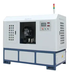 Rotary table polishing machine for stainless steel spherical valves and cosmetics aluminium