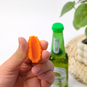 Silicone Rubber Bottle Caps Reusable Beer <b>Savers</b> Glass Soda Bottles Seal Cover Beer Cap for Bar Accessories to Keep <b>Wine</b> Fresh - Product Image 4