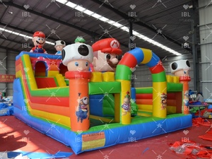 0,55mm Pvc Mobile Playground <span class=keywords><strong>Parque</strong></span> de Atracciones inflable para fiesta al aire libre - Product Image 4