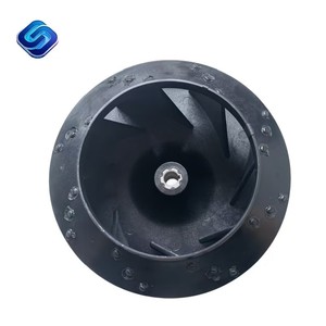 70359801 GHY Ventilador de nailon negro para lavadora, piezas de repuesto comerciales para uso hotelero, para Alliance, Huebsch, <span class=keywords><strong>Speed</strong></span> <span class=keywords><strong>Queen</strong></span>, Ipso T30 - Product Image 2