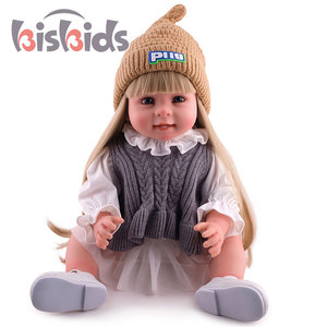 Poupée bébé reborn réaliste en silicone Lifereborn populaire de 55 cm, bébé <span class=keywords><strong>fille</strong></span> en silicone - Product Image 2