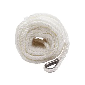China Verified Supplier Plus Best Mooring Rope With Eye Splice For Boating