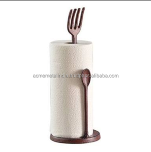 Porte-papier hygiénique en bois pur de la meilleure qualité, fini simple, parfait pour la salle de bain et le restaurant, élégant et durable - Product Image 2