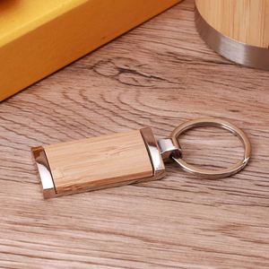 Graduation Gifts Custom Logo Corporate Wooden Bamboo Items Card Holder Pen Key Chain Promotion Business Gift Set - Product Image 4