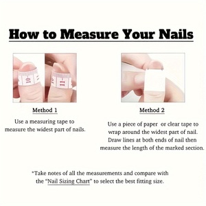 Wholesale handmade acrylic nail art, duckbill-shaped full-coverage <b>false</b> nails, pink, 3D <b>flowers</b>,rhinestone design, customizable - Product Image 6