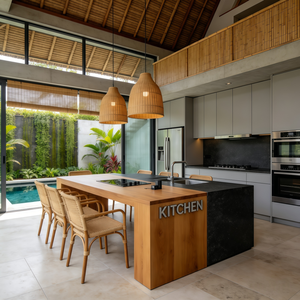Diseño Arquitectónico y Servicio <span class=keywords><strong>de</strong></span> Paisajismo Personalizados para Casas <span class=keywords><strong>de</strong></span> Varios Pisos con Estilo Fusion del Sudeste Asiático, Villa Moderna con Garaje Adjunto - Product Image 2