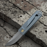 D2 Gravity Mini couteau de poche pliable petit EDC Box Cutter sécurité garantie outil de chasse personnalisable Support OEM
