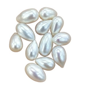 ไข่มุกน้ำจืดทรงกลมสีทอง ขนาด 9-11 มม. คุณภาพไมโครฟลอเรส ไร้ตำหนิ แสงสว่าง ไม่ซีดจาง เหมาะสำหรับงาน DIY ต่างหู และการจัดดอกไม้ - Product Image 5