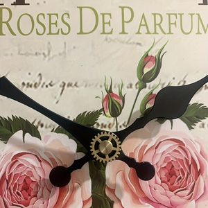 Hiện Đại Mdf Hoa Trang Trí Đồng Hồ Treo Tường Thạch Anh Mặt Duy Nhất Thiết Kế Kỹ Thuật Số Cho Phòng Khách Với Mô Hình Nhà Máy - Product Image 5