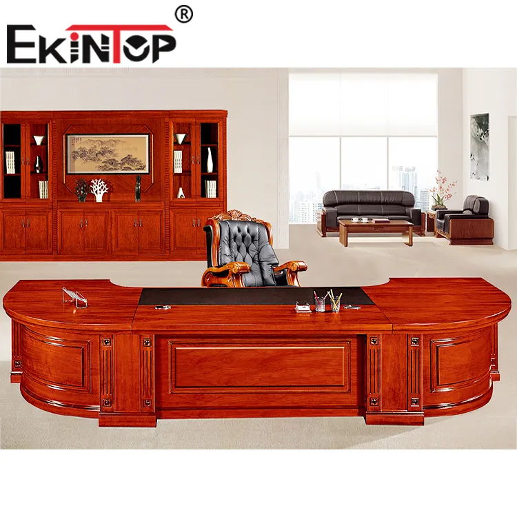 Уникальный Круглый офисный стол Ekintop, современный круглый офисный стол