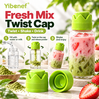 Poudre de boisson au matcha saveur fraise, formule personnalisée, fourniture directe usine
