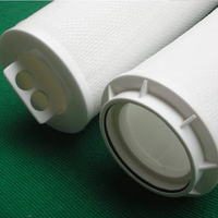 Boîtier de cartouches filtrantes plissées en PP à grand débit pour séparateur d'eau, pour machines de filtration efficaces