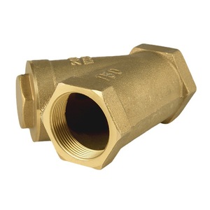 Válvula de Retención de Ángulo Tipo Y de Latón Estándar Americano con Rosca Interna, Válvula de Cobre Unidireccional Tipo Y - Product Image 4