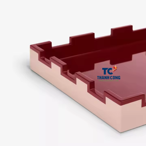 Best Selling Exquisite Rectangle MDF <b>Trays</b> Lacquer Chocolate Display <b>Tray</b> for <b>Decoration</b> Gifts Table <b>Decor</b> - Product Image 2