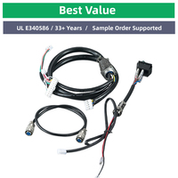 Conector Circular de PVC con Arnés de Cables, Resistente al Agua IP67, Alta Fiabilidad, para Aviación, Industria, Motocicletas y Computadoras