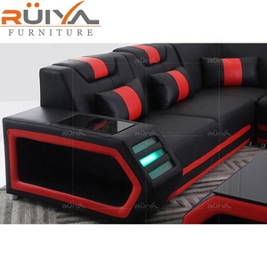 Canapé de <span class=keywords><strong>Salon</strong></span> LED RGB Haute Qualité, Canapé avec Éclairage LED – Usine de Meubles de Foshan - Product Image 5