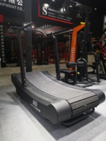 Tapis roulant MND-Y600B d'équipement de gymnastique incurvé par coureur commercial d'air à vendre