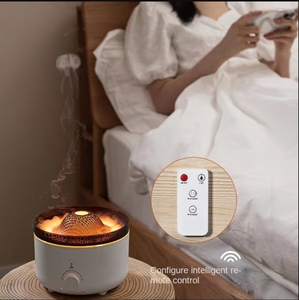 Difusor de Aromaterapia Ultrasónico con Llama 3D Volcánica Inteligente de 560 ml, Humidificador Eléctrico, Humidistato, Compatible con Hogar y Automóvil, 1 Año - Product Image 6