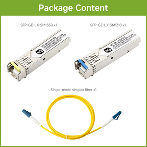 Transceptor Óptico SFP Gigabit SFP-GE-SX/SFP-GE-LX con Conector LC, Admite Operación Intercambiable en Caliente, Plug-and-Play K429 - Product Image 4
