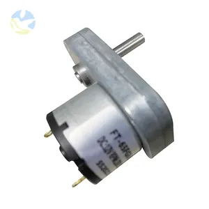 24V 5500Rpm 6000Rpm Dc มอเตอร์เกียร์แบน12V Dc มอเตอร์ต่ำรอบต่อนาทีแรงบิดสูง Dc มอเตอร์สี่เหลี่ยมผืนผ้าเกียร์