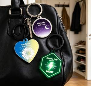 Llavero de metal personalizado al por mayor <span class=keywords><strong>con</strong></span> código musical, placa de canción, etiqueta de música <span class=keywords><strong>Spotify</strong></span>, nombre de canción y artista, ideal como regalo - Product Image 4