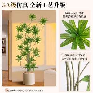 Bonsái Artificial de Bambú Dream Castle Lily, Planta Verde Grande para Decoración de Interiores y Paisajismo - Product Image 2