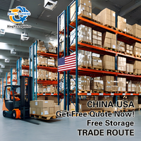 Transitaire Chine-USA Canada Mexique FCL Air Mer Express Agent Maritime DDP Transport Porte-à-Porte Logistique Conteneurs