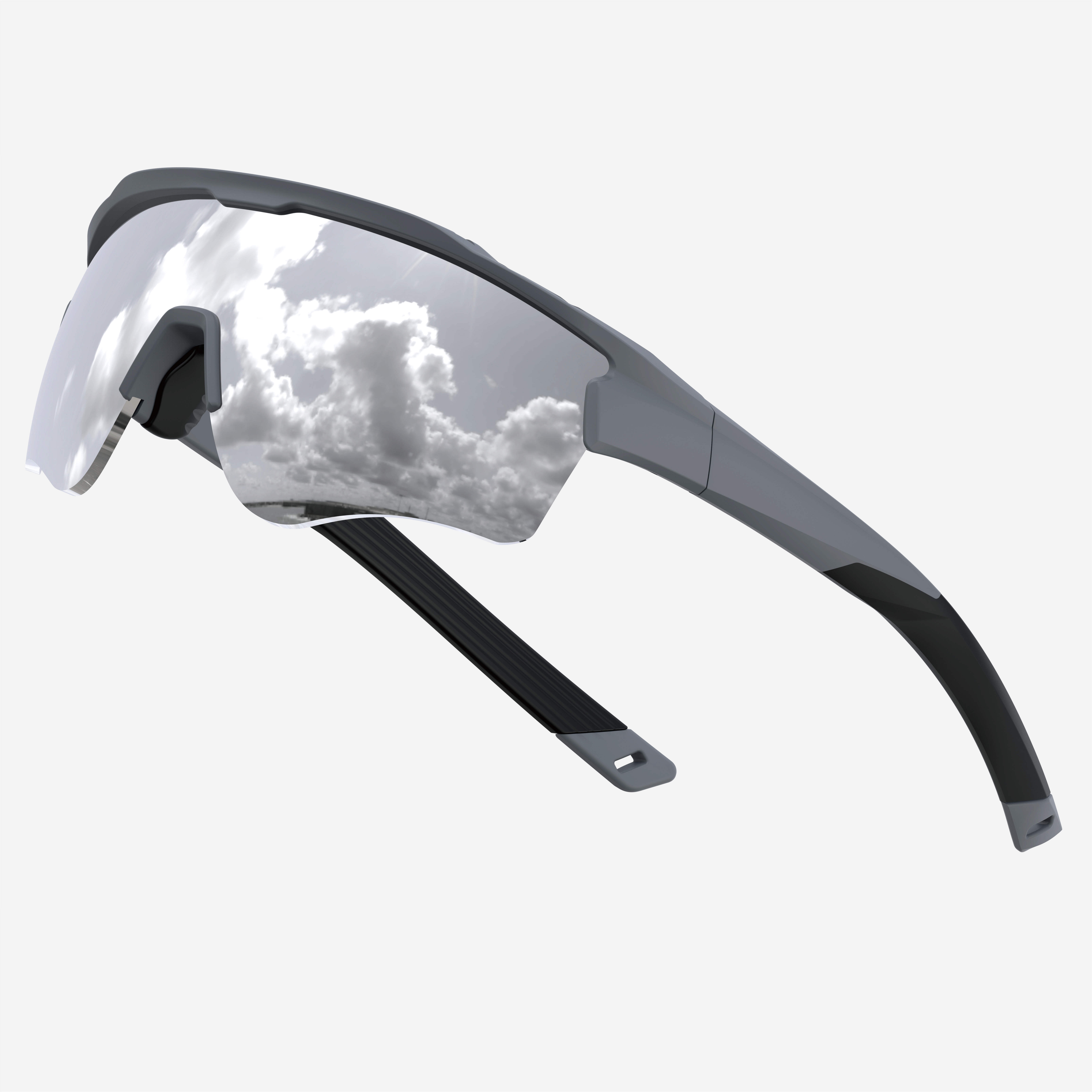 2022 Custom Sunglasses Logo UV400 Sunglasses Cycling Double Injection Man Sports Running Sunglasses Sports Eyewear