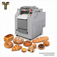 Nouvelle machine à pétrir et à étaler la pâte automatique robuste en acier inoxydable 241 pour boulangeries commerciales, pizzerias et moulins à farine