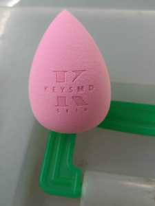 Juego de Esponjas de Maquillaje de Microfibra de Terciopelo Sin Látex - Borlas de Polvo Coloridas Lavables Vegetarianas - Product Image 5