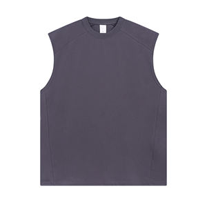 2025 Multi-Panel Streetwear Vest <b>Men's</b> Sleeveless Oversized Athletic Street - Product Image 1