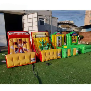 Combo de Juegos Inflables 4 en 1 <span class=keywords><strong>para</strong></span> Carnaval, Tanque de Agua Personalizado y <span class=keywords><strong>Ruleta</strong></span> de Agua, Precio Bajo Directo de Fábrica - Product Image 6