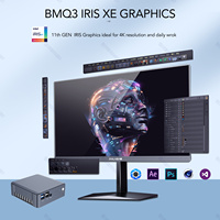 Intel 11th Gen i7 Mini PC NUC 4 núcleos 8 hilos 12M Cache M.2 2230 ranura Win11 DDR4 RAM computadora de escritorio WIFI BT tamaño pequeño EE. UU.