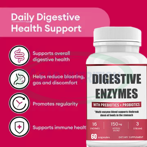 Suplemen Kapsul Enzim Pencernaan Prebiotik Ausreson OEM Probiotik Kapsul Enzim Pencernaan - Product Image 2