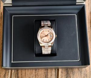 Reloj mecánico de negocios de movimiento de alta calidad con espejo de cristal nuevo de lujo y de moda - Product Image 2