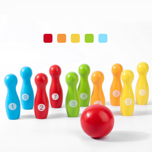Jeu de boules en bois en gros <span class=keywords><strong>pour</strong></span> parents et enfants – Jeu de société interactif, éducatif et ludique <span class=keywords><strong>pour</strong></span> l'éveil précoce - Product Image 2
