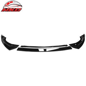 Pour Hyundai Ioniq 5 2022-2024 Noir Brillant Style IKON 3 Pièces Spoiler de Pare-chocs Avant PP Kit Carrosserie de Haute Qualité - Product Image 4