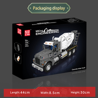 Mould King 17105 Kit de Modélisme Camion d'Ingénierie, Puzzle à Assembler, Ornement Créatif, Télécommandé, Cadeau, Ensembles de Blocs de Construction