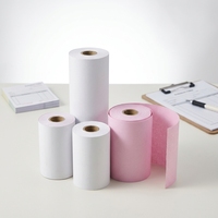 Papier autocopiant Double Tree DT-NCR bleu 1-3 plis, NCR A4 de haute qualité, rouleau CB CFB CF pour factures et bons de commande Henan