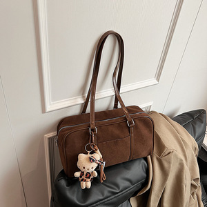 Bolso de Hombro de Mujer de Ante, Nuevo y Moderno, Personalizado para Proveedores 2026 - Product Image 1