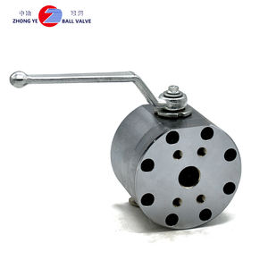 중국 제조소 KHSAE-210-50 볼 밸브 3 4 고압 고정 플랜지 유압 시스템 - Product Image 6