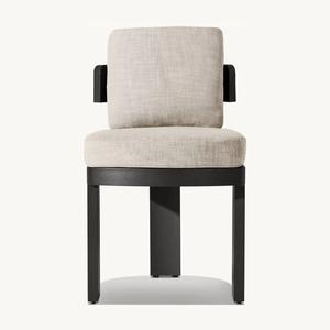 Set Moderno di Tavolo e Sedie <span class=keywords><strong>da</strong></span> <span class=keywords><strong>Esterno</strong></span> in Alluminio Pressofuso, Arredamento Resistente <span class=keywords><strong>alle</strong></span> <span class=keywords><strong>Intemperie</strong></span> per Ristoranti, Hotel, Cortili e Giardini - Product Image 5