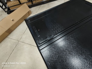 Toit de camion personnalisé <span class=keywords><strong>pour</strong></span> Ford Ranger T6 T7, aluminium de haute qualité, couvercle de benne rigide à quatre plis, couvercle de benne de camionnette - Product Image 6