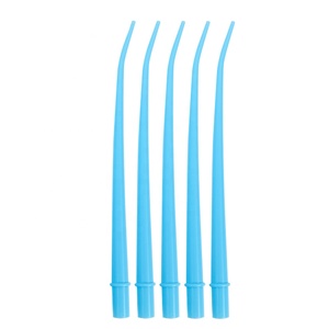 25 pezzi blu 1/16 pollici monouso ambulatorio odontoiatrico aspiratori punta di evacuazione in plastica autoclavabile - Product Image 2